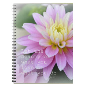 Inspirational Rumi Journal Notebook