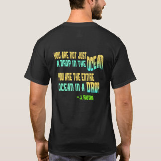 Inspirational Rumi Quote T-Shirt