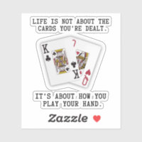 Inspirational Saying Playing Cards Poker Quote