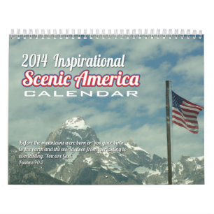 Inspirational Scenic America Calendar