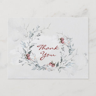 Inspirational Scripture Philippians 1:3 Thank You Postcard