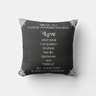 Inspirational Scripture Quote Cushion
