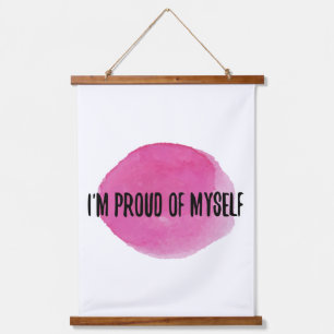 inspirational self acceptance quotes hanging tapestry