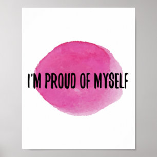 inspirational self acceptance quotes poster