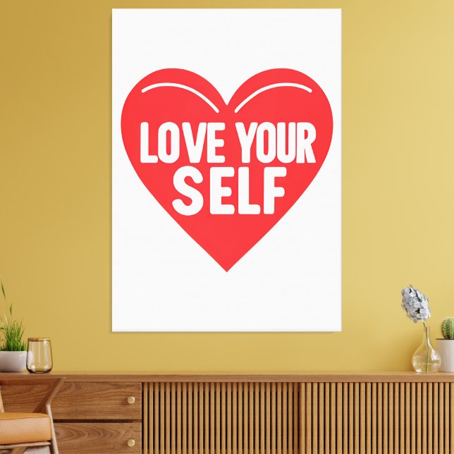 Inspirational Self Care Print (Insitu(LivingRoom))
