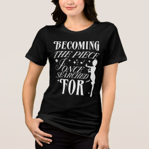 Inspirational Self-care T-shirt Tri-Blend Shirt