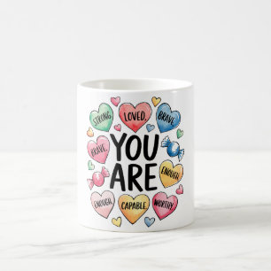 Inspirational Self Love Christian Quote Coffee Mug