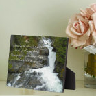 Inspirational Serenity Prayer Waterfall