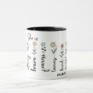 Inspirational She Is Mum Mug