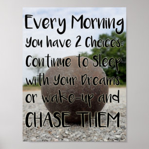 Inspirational Shot Put Throw Poster