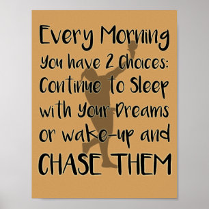 Inspirational Shot Put Throw Poster