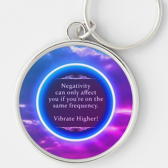 Inspirational Sky Key Ring (Front)