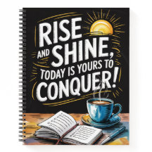 Inspirational Spiral-Bound Notebook - Quotes