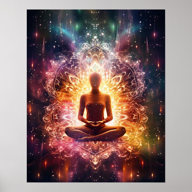 Inspirational Spiritual Awakening Poster (Front)
