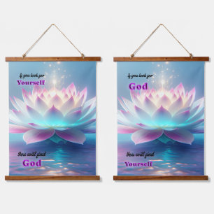 Inspirational Spiritual God Quote Wall Art