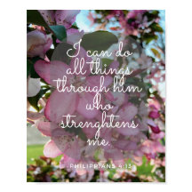 Inspirational Spiritual Quote with Pink Flowers