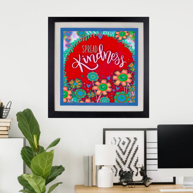 Inspirational Spread Kindness  Classroom Teacher Poster (Creator Uploaded)