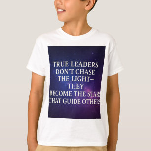 Inspirational Star Quote Wall Art T-Shirt