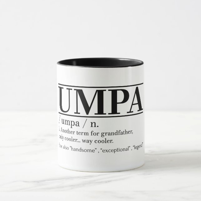 Inspirational Stepdad Definition Mug (Center)