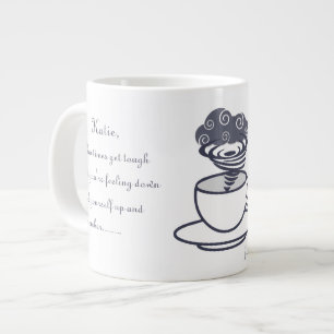 Inspirational storm in a teacup mug