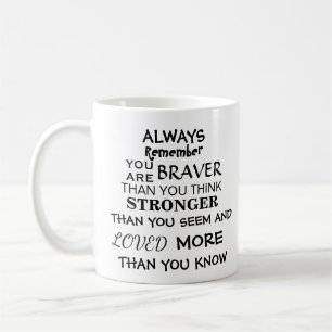 Inspirational Strong Quote Coffee Mug
