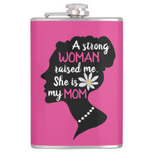 Inspirational Strong Woman Pink Mother's Day 