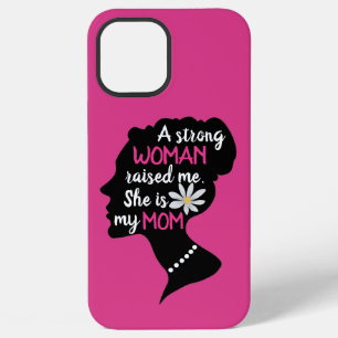 Inspirational Strong Woman Pink Mother's Day iPhone 12 Pro Max Case