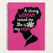 Inspirational Strong Woman Pink Mother's Day 