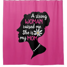 Inspirational Strong Woman Pink Mother's Day