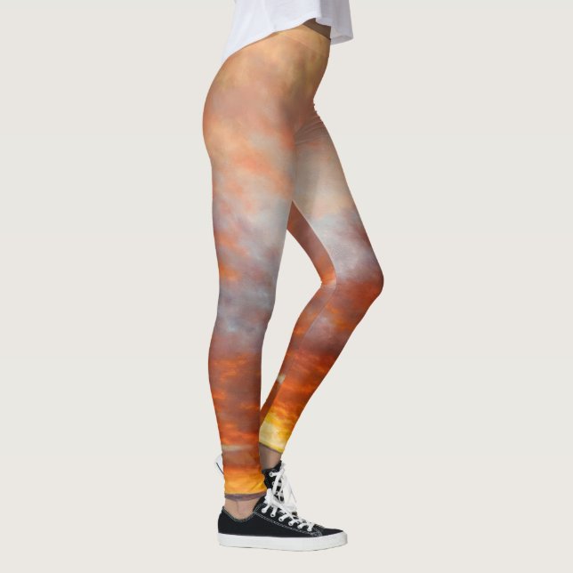 Inspirational Sunrise Leggings (Right)
