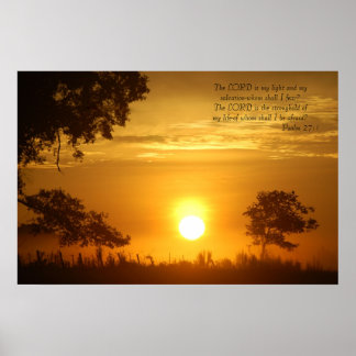 Inspirational Sunrise Picture Poster