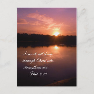 Inspirational Sunrise Postcard