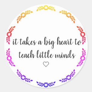 Inspirational Teaching Quote Sticker