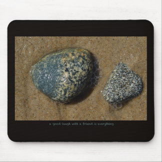 Inspirational text and photo. mouse mat