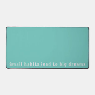 Inspirational Text Quote Men’s Desk Mat