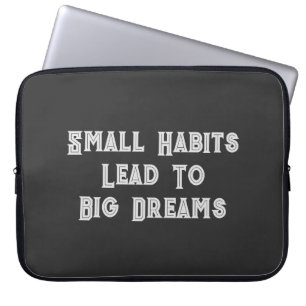 Inspirational Text Quote Men’s Laptop Sleeve