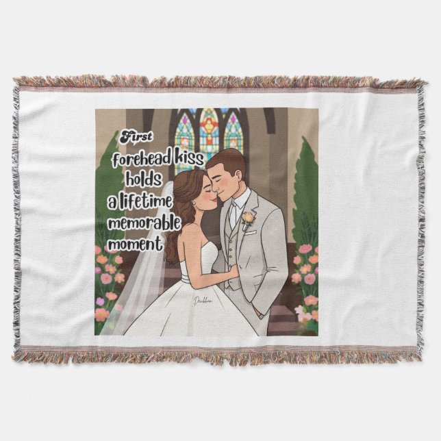 Inspirational  throw blanket (Front)