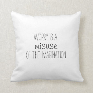 inspirational throw pillow