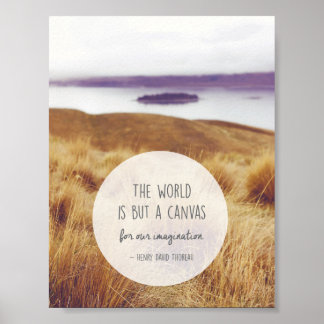 Inspirational Travel Quote Poster
