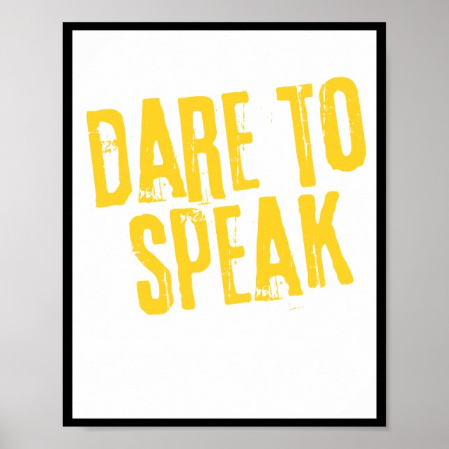 Inspirational Wall Art Motivational Print poster (Front)