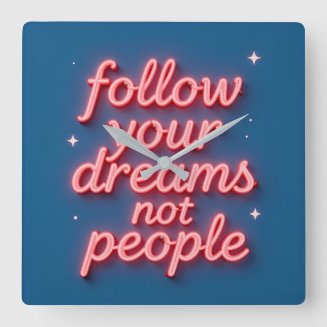 Inspirational Wall Clock (Front)