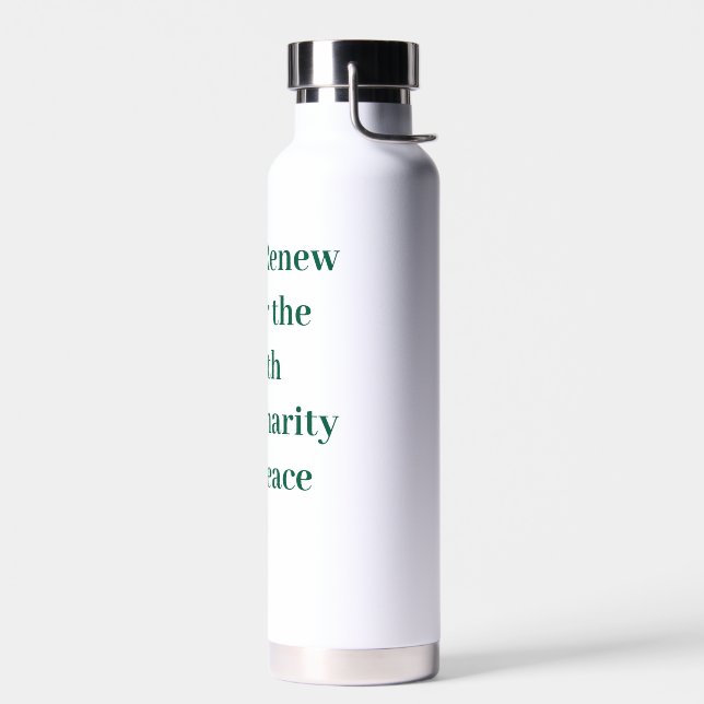 Inspirational Water Bottle (Left)