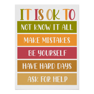 Inspirational Wellness Quote Poster