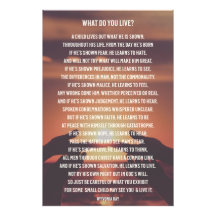 Inspirational What Do you Live /Photo Enlargement