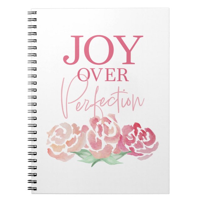 Inspirational Women Empowerment Spiral Notebook (Front)