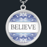 Inspirational Word - BELIEVE Pendant<br><div class="desc">Wear a word pendant with the inspirational word DREAM to motivate and inspire yourself or give it as a unique and memorable gift for your family and friends.The message necklace with the original designs combine inspiration with beauty . You can also customise the sterling silver pendant with your favourite inspirational...</div>