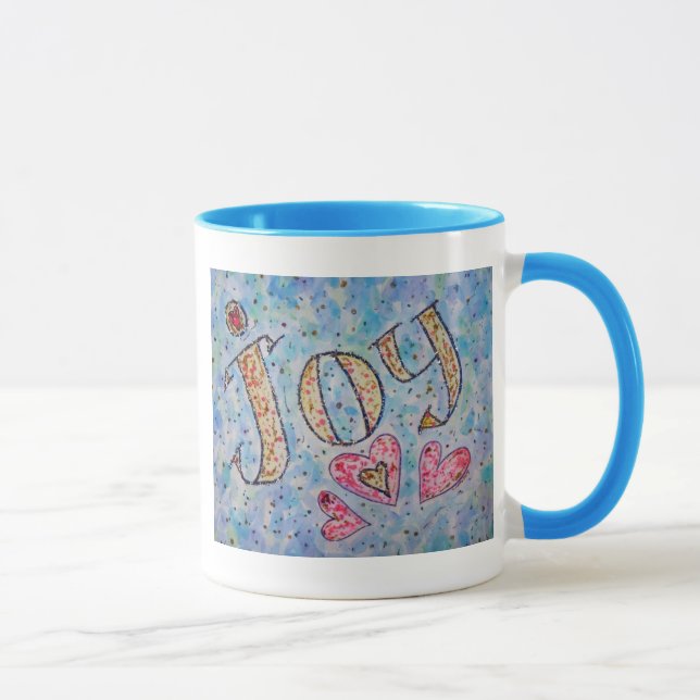 Inspirational Word "Joy"  Mug (Right)