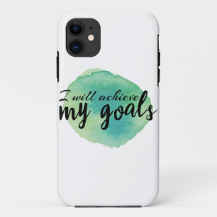inspirational words for self care iPhone 11 case