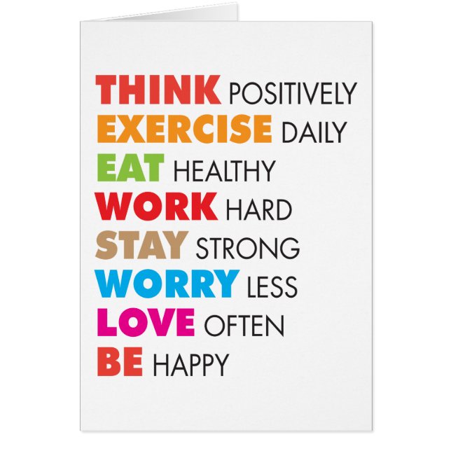 Inspirational Words - Motivational (Front)