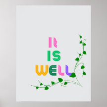 Inspirational Words Poster